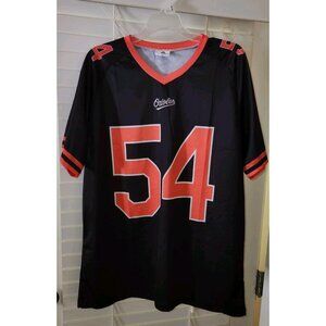 BALTIMORE ORIOLES Black Orange Jersey #54 Birdland Adult XL Baseball Football